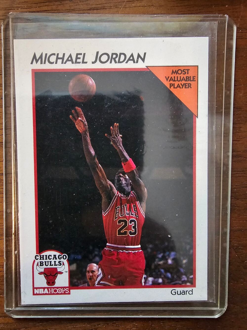 Michael Jordan 1991-1992 NBA Hoops McDonalds #5 - Chicago Bulls - NBA - GOAT